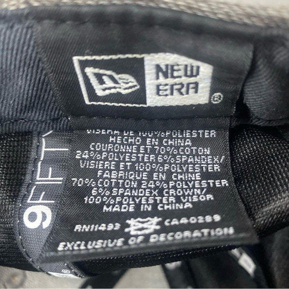 Kansas City Chiefs New Era 9fifty NFL Snap Back Hat Red/Grey - Picture 6 of 6